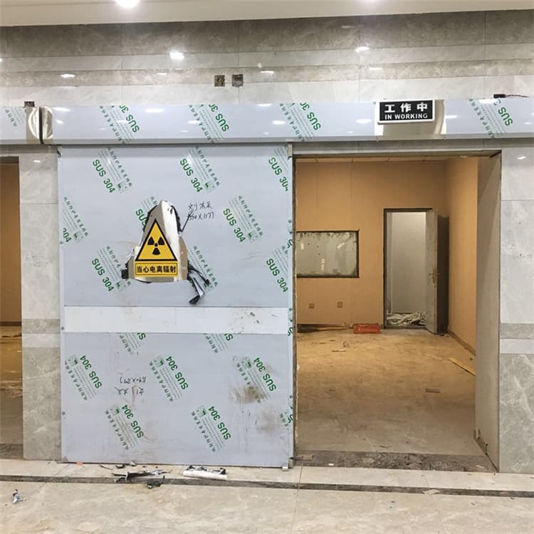 厦门双扇电动防护铅门